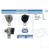 Генератор CV PSH 288272 555525090010 J4KDDR O