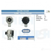 Генератор CV PSH 282588 PN6 2HV 165596130000