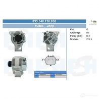 Генератор CV PSH 292502 W3V S0 835548136050