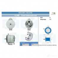 Генератор CV PSH 635007135010 PH4 DZ 290592
