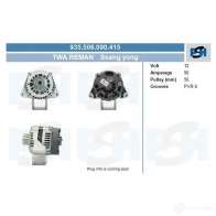 Генератор CV PSH 293097 935506090415 1VL 10FC