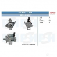 Генератор CV PSH 283598 ST9A 1N 195963130265