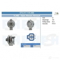 Генератор CV PSH 575002070310 289227 ZNHZ9 N