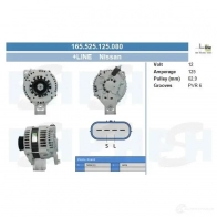 Генератор CV PSH 165525125080 IML 6C0 140173983