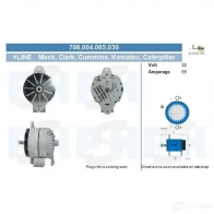 Генератор CV PSH 291451 706004065030 7O JD9YO