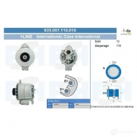 Генератор CV PSH 635007110010 290588 C5D LQ4E