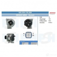 Генератор CV PSH 1206775071 3J6 VQ6L 185526130260