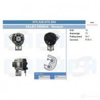 Генератор CV PSH 289407 L E8W3 575528075505