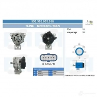 Генератор CV PSH 288690 JYK Y2 556503055010