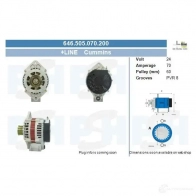 Генератор CV PSH 646505070200 M0T UA 1437346896