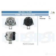 Генератор CV PSH 101552433 TJ 4I3W 566502110090