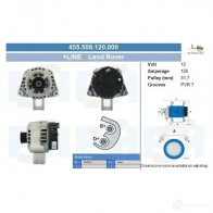 Генератор CV PSH RTQ8X K 286380 455508120000