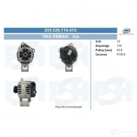 Генератор CV PSH 285087 255526110415 3J55 712
