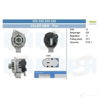 Генератор CV PSH L 6QV1X 101502227 505549120010
