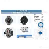 Генератор CV PSH T1W TLT 1437359721 555555180215