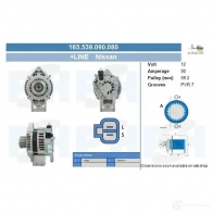 Генератор CV PSH L3JKFB 4 165539090080 282486