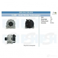 Генератор CV PSH 285729 WS 5Z5FH 305516120010