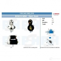 Генератор CV PSH T 6MJ5L4 155008040510 281758