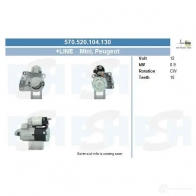 Генератор CV PSH 1206800285 506502090900 2S 84HD