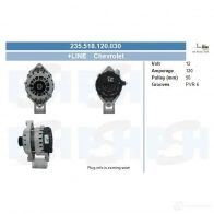 Генератор CV PSH 1437370456 235518120030 H1MH A