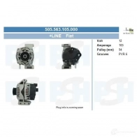 Генератор CV PSH 506501090375 1437359471 S3JE Q