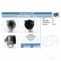 Генератор CV PSH JDWI W4Y 835548136265 292503