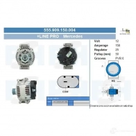 Генератор CV PSH X3M ZC 555909150004 288505