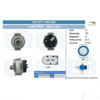 Генератор CV PSH UHAB X 288425 555567200215
