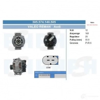 Генератор CV PSH 305574140505 1437354982 A8A GX