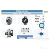 Генератор CV PSH 555541120500 XDK Y0 288350