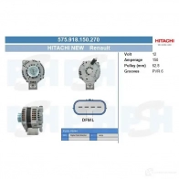Генератор CV PSH 64YR VR 575918150270 289669