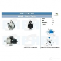 Генератор CV PSH 305950140210 101533765 O87QN H