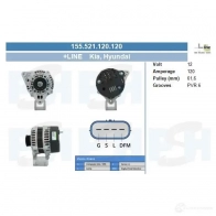 Генератор CV PSH FTD 0B 175510080370 1437360613