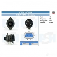 Генератор CV PSH 293184 975501070390 KD SAB
