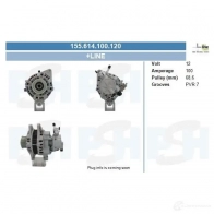 Генератор CV PSH 165901080400 LOU 2U 282640