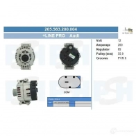 Генератор CV PSH M5 IE4 1437359671 205563200004
