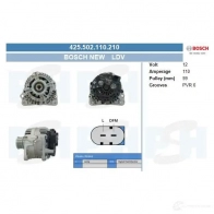 Генератор CV PSH P7FG 3W 425502110210 286183