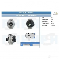 Генератор CV PSH 555908180004 1437978956 ZP CGB