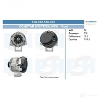 Генератор CV PSH 595552130230 Y0 RNP9I 290275