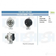 Генератор CV PSH 135585120500 281106 EHXM FR