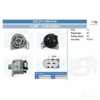 Генератор CV PSH 305511090010 1437370611 7GLFD M