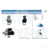 Генератор CV PSH JJO0T M 281109 135586140501