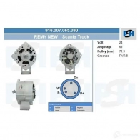 Генератор CV PSH 293031 ERM4 CK9 916007065390