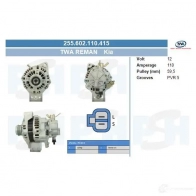 Генератор CV PSH V8IAH3 7 285096 255602110415