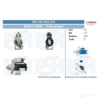 Генератор CV PSH 285095 255602110365 BV20CT 2