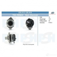 Генератор CV PSH 101514901 245801040265 1 DJGL