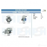 Генератор CV PSH 575025070310 289288 SDY E9T