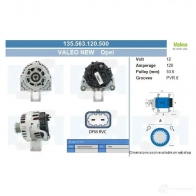 Генератор CV PSH IZ KIDRX 155805065265 282080