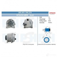 Генератор CV PSH 4O 2IE 283802 205401190270
