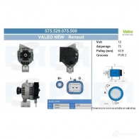 Генератор CV PSH CB5 RP 289410 575529075500